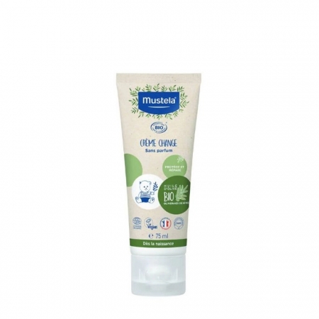  Mustela BIO creme change - крем для сповивання  для немовлят з першого дня життя 75 мл