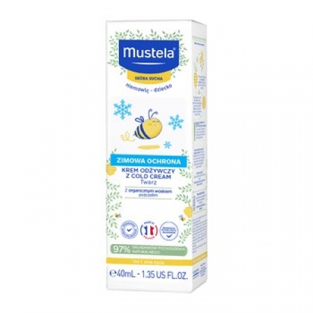 Колд-крем для обличчя Mustela Bebe Nourishing Cream with Cold Cream 40 мл
