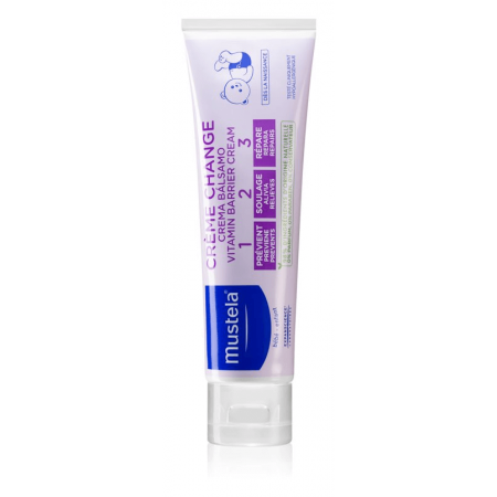 Захисний крем під підгузник 1 2 3 Mustela Bebe 1 2 3 Vitamin Barrier Cream 100мл