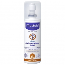Mustela Anti-Mosquito Baby 100 мл – безпечний спрей від комарів для дітей від 2 місяців​