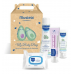 MUSTELA My Baby Bag Set гель для очищення 200мл + крем Hydra Bebe 40мл + серветки 25шт + крем під підгузок 50 мл