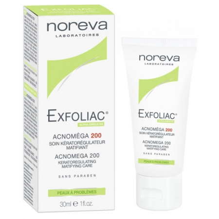 Noreva Laboratoires Exfoliac Acnomega Крем для обличчя "Акномега" 200