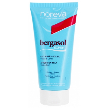 Noreva Bergasol Expert After-Sun Milk 150 мл – Відновлююче молочко після засмаги для обличчя та тіла