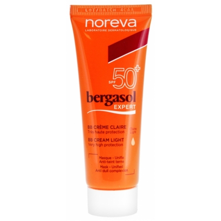 Noreva Bergasol Expert BB Крем Світлий SPF50+ 40 мл