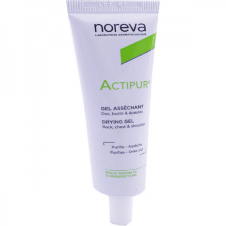 Очищуючий гель-крем  Noreva Actipur Gel Assechant 30 ml 