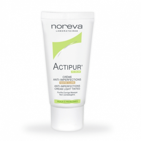 Денний тонуючий крем Noreva Actipur BB Creme Anti-Imperfections Teintee 