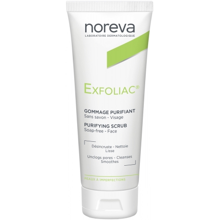Скраб очищуючий Noreva Laboratoires Exfoliac Purifying Scrub gommage