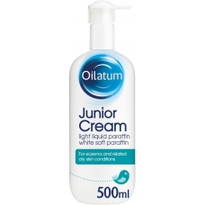 Детский крем Oilatum Junior cream Ойлатум для сухой и чувствительной кожи, склонной к атопии 500мл