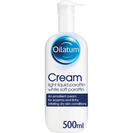 Дитячий крем Oilatum cream Ойлатум для сухої та чутливої ​​шкіри, схильної до атопії 500мл