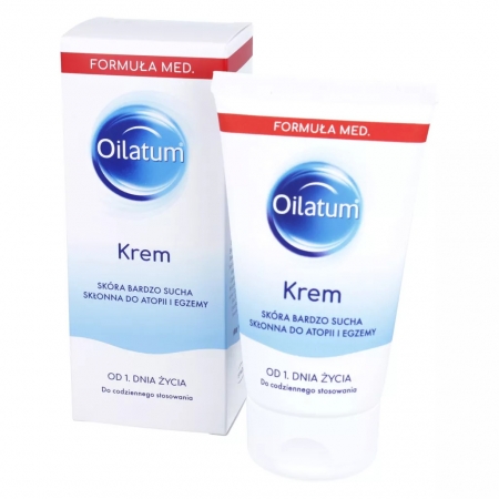 Дитячий крем Oilatum cream Ойлатум для сухої та чутливої ​​шкіри, схильної до атопії 150 мл ( термін придатності 01.2026 )