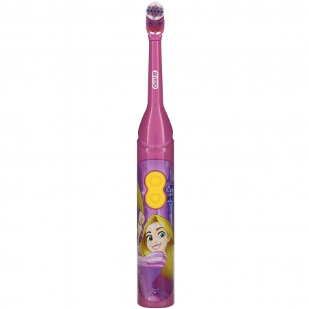 Oral-B, дитяча зубна щітка на батарейках, м’яка щетина, принцеса Disney