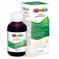 Pediakid 125мл Натуральний сироп для дітей при сухому та вологому кашлі