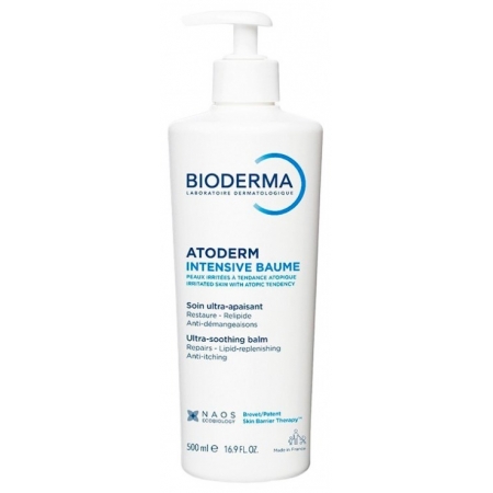 Bioderma Atoderm intensive baume - ультра-заспокійливий бальзам для тіла 500мл