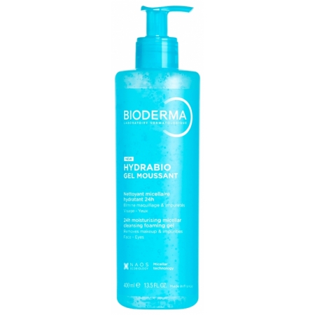 Bioderma Hydrabio 24H Hydrating Micellar Foaming Cleansing Gel — зволожувальний міцелярний пінний гель Bioderma Hydrabio 24H Hydrating Micellar Foaming Cleansing Gel — зволожувальний міцелярний пінний гель