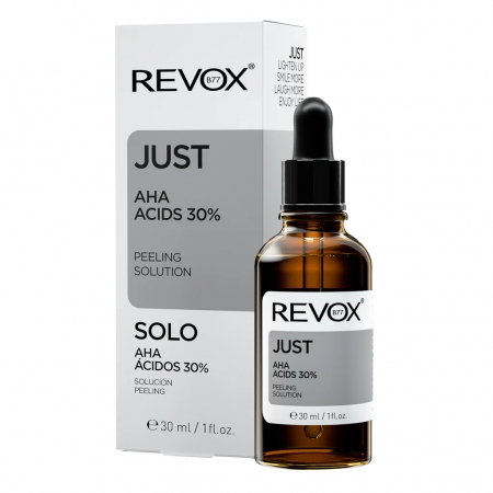 Revox B77 Just AHA Acids 30% Peeling Solution - cироватка-пілінг для обличчя 30 мл