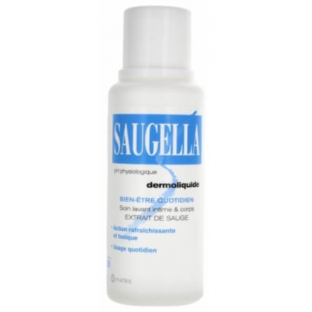 Saugella Dermoliquide 250ml Інтимне мило для щоденного застосування