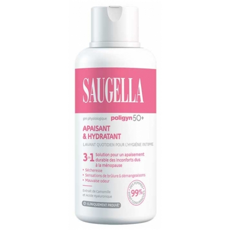Saugella Poligyn 500 ml Інтимне мило для жінок при сухості