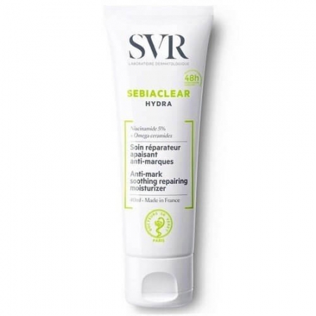 Зволожуючий крем для обличчя SVR Sebiaclear Hydra 40мл