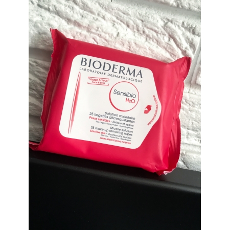 Серветки для зняття макіяжу Bioderma Sensibio H2O