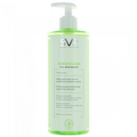 Очищуючий гель SVR Sebiaclear Gel Moussant 400 ml термін придатності 31.07.2026