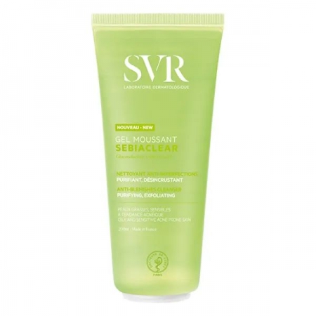 Очищуючий гель SVR Sebiaclear Gel Moussant 200ml Очищуючий гель SVR Sebiaclear Gel Moussant 200ml