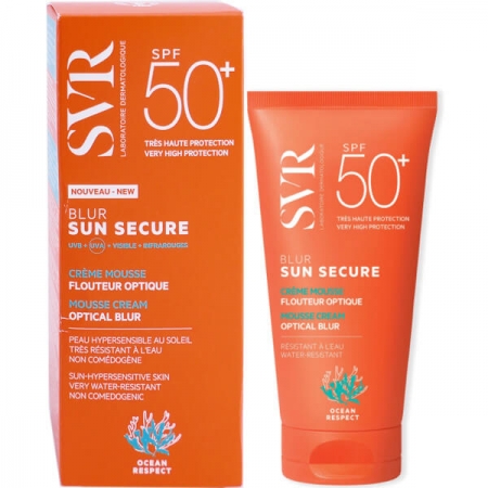 Сонцезахисний крем-мус SVR Sun Secure Blur Optical Blur Mousse Cream SPF 50