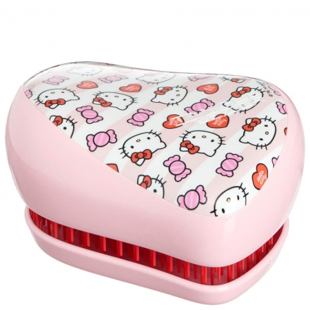 Расческа Tangle Teezer Compact Styler Hello Kitty Candy Stripes