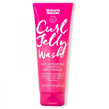 Шампунь для нормальної шкіри голови Umberto Giannini Curl Jelly Wash Shampoo 250 мл