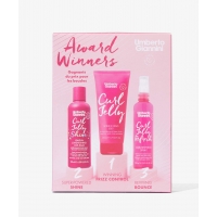 Набір для кучерявого волосся Umberto Giannini Award Winners Gift Kit для формування локонів, блискучих хвиль або завитків