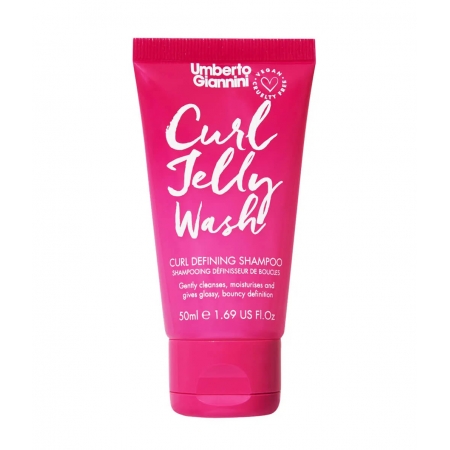 Шампунь для нормальної шкіри голови Umberto Giannini Curl Jelly Wash Shampoo 50 мл Шампунь для нормальної шкіри голови Umberto Giannini Curl Jelly Wash Shampoo 50 мл