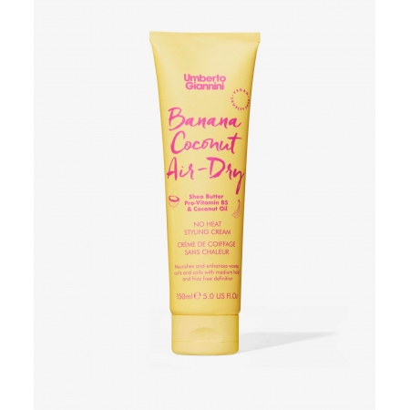 Umberto Giannini Banana Coconut Air-Dry Cream Крем для зволоження і розділення пасм