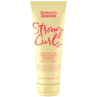 Umberto Giannini Strong Curls Rosemary Oil Shampoo 250мл Зміцнювальний шампунь для кучерявого та хвилястого волосся