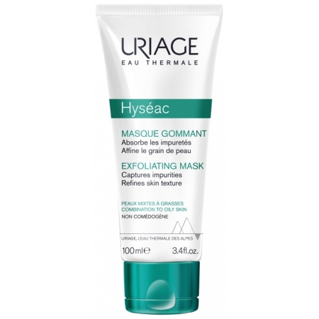 М'яка маска-ексфоліант, що відлущує Uriage Hyseac Exfoliating Mask