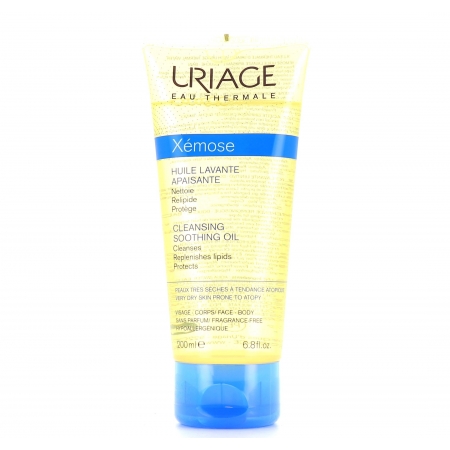 Олія для очищення сухої шкіри Uriage Xemose Cleansing Soothing Oil 200мл
