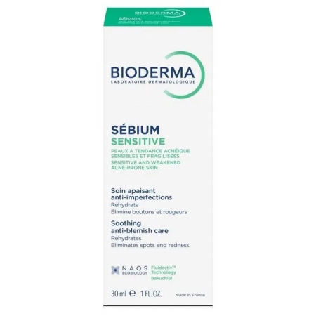 Bioderma Sebium Sensitive - інтенсивний зволожуючий та заспокійливий крем Bioderma Sebium Sensitive - інтенсивний зволожуючий та заспокійливий крем
