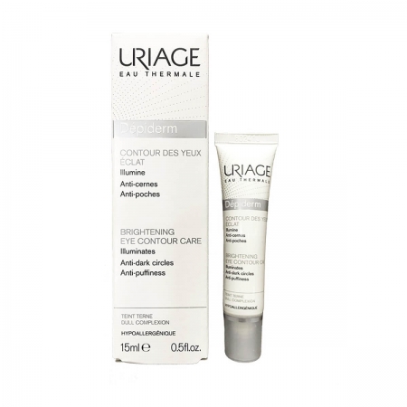 Uriage Depiderm Brightening Eye Contour Care Освітлюючий Крем для шкіри навколо очей