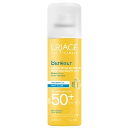 Uriage Bariesun Brume Seche SPF 50+ Сонцезахисний спрей-димка міст для обличчя і тіла 