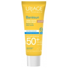 Uriage Suncare product Барьесан солнцезащитный тональный крем SPF50+