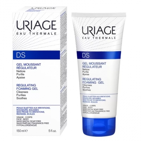 Uriage D.S.Regulating Foaming Gel - очищуючий гель 150 мл Uriage D.S.Regulating Foaming Gel - очищуючий гель 150 мл