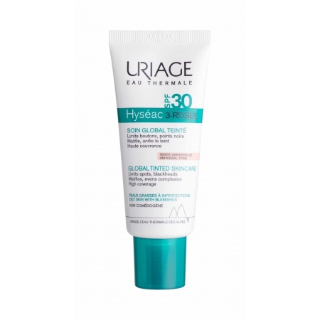 Uriage Hyseac 3-Regul Global Tinted Skincare SPF30 Крем для обличчя на день 