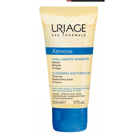 URIAGE Xemose Cleansing Soothing Oil - Заспокійлива очищуюча олія 50мл URIAGE Xemose Cleansing Soothing Oil - Заспокійлива очищуюча олія 50мл