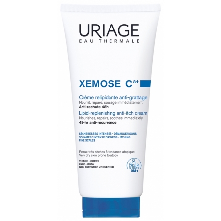 Крем ліпідовідновлюючий проти подразнень Uriage xemose lipid replenishing anti-irritation cream 200мл